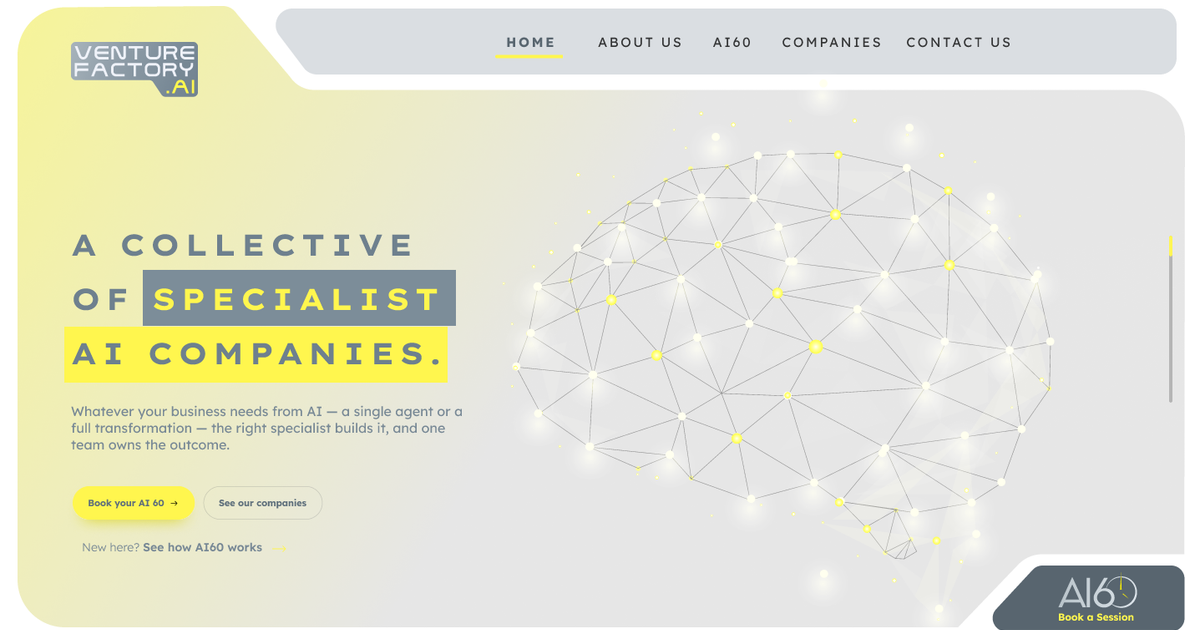 Senior Backend Engineer — Careers at VentureFactory.AI